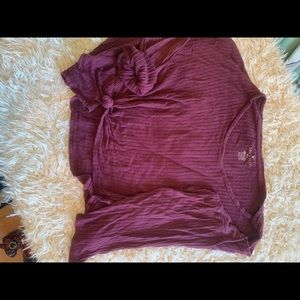 AE soft and sexy ribbed long sleeve